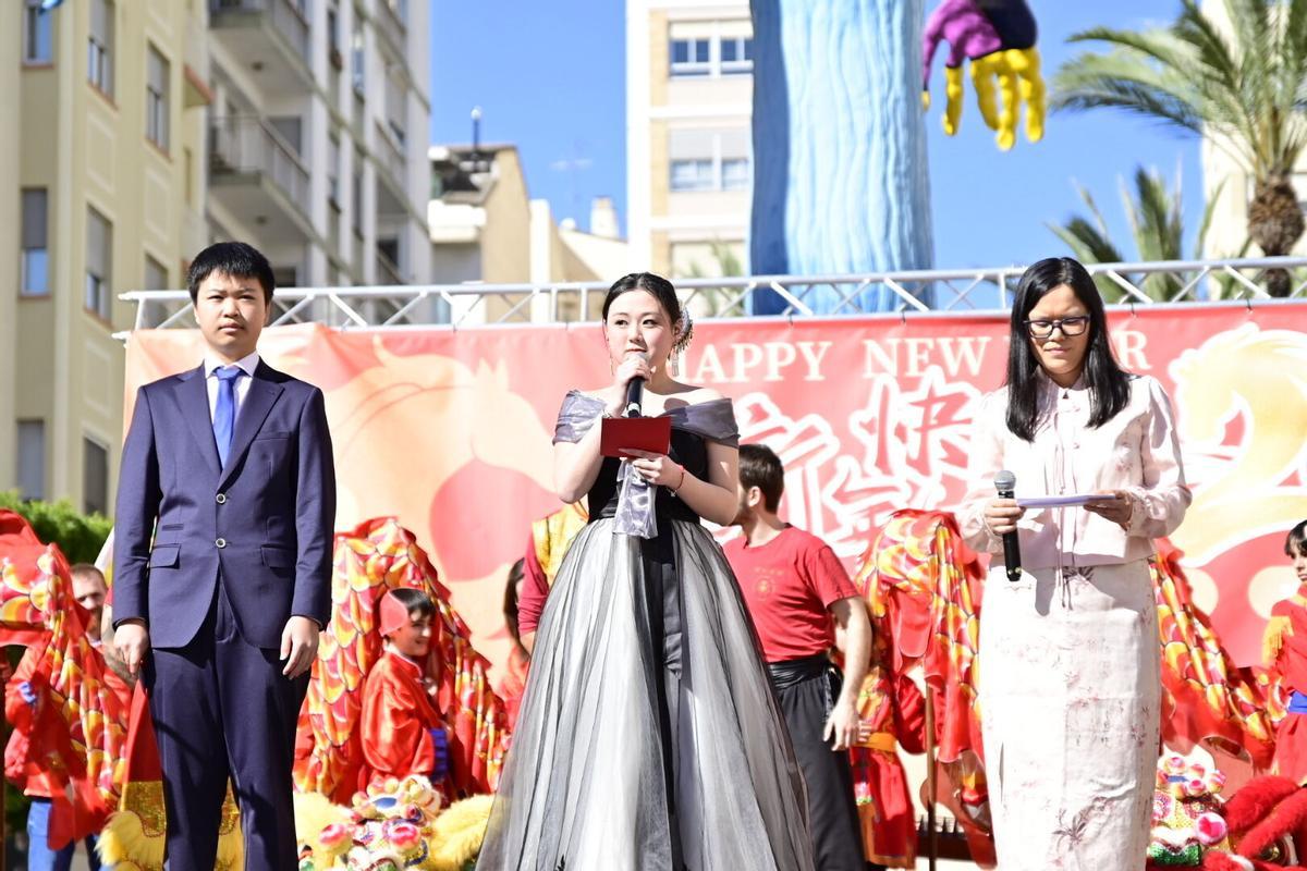 Las imágenes de la celebración del Año Nuevo chino en Castelló.