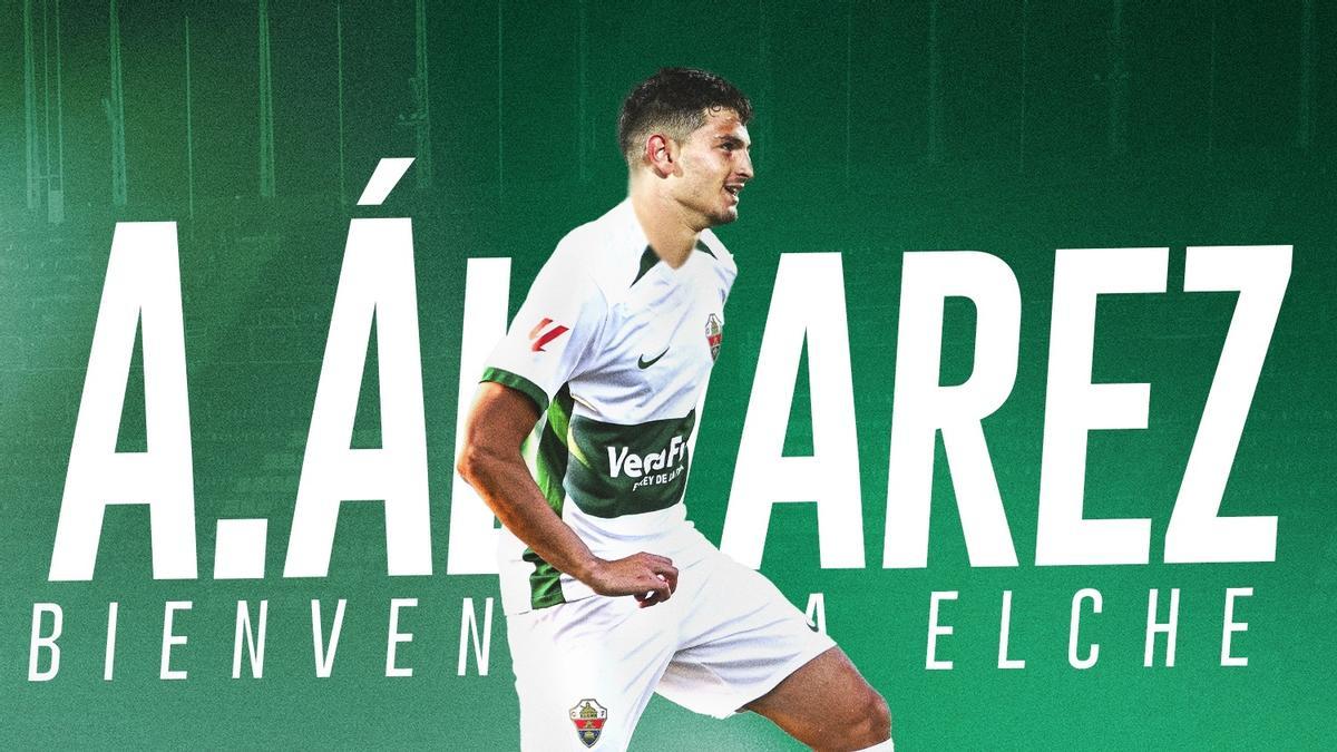 Agustín "El Canario" Álvarez llega para aportar goles al Elche