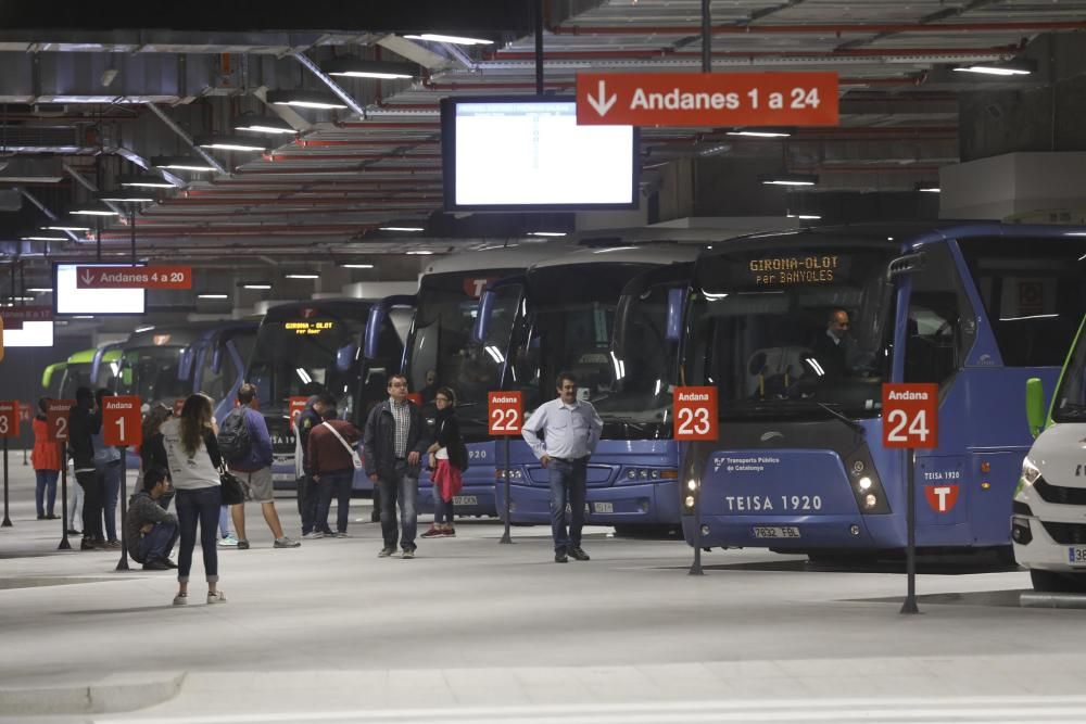 L'estació d'autobusos es posa en marxa