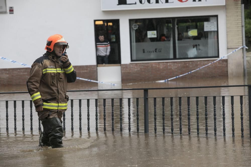 Inundaciones en Oviedo