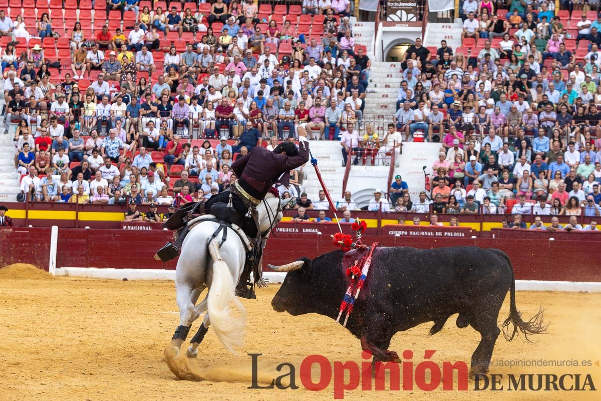 Corrida de Rejones en la Feria Taurina de Murcia (Andy Cartagena, Diego Ventura, Lea Vicens)