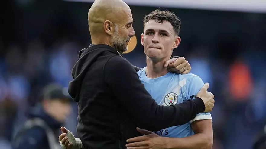 Guardiola elogia el instinto "animal" de Foden frente a la portería