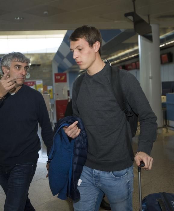 Davy Roef llega a A Coruña para jugar en el Dépor
