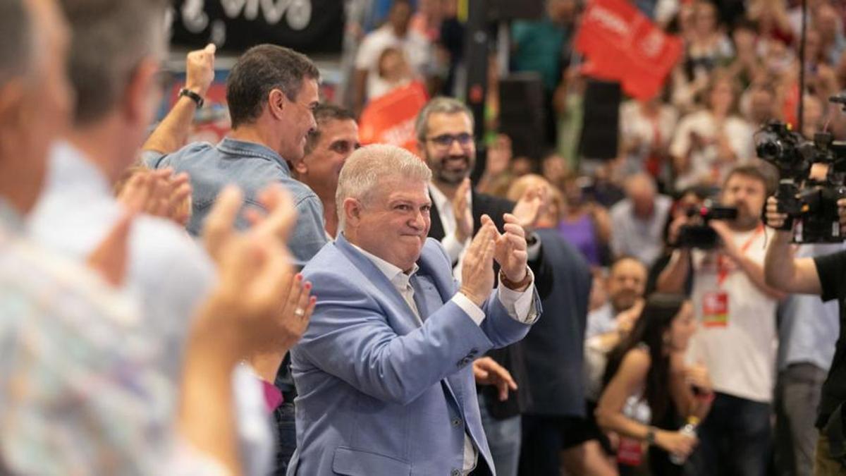 El secretario general del PSOE de la REgión Murcia, José Vélez.