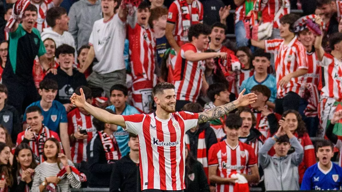 Sancet marca el gol 5.000 del Athletic en Primera: "Ha sido un golazo"