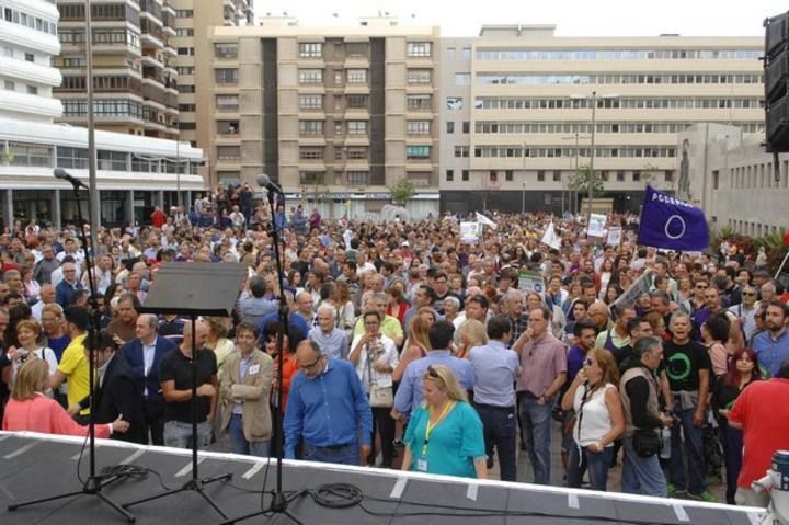 MANIFESTACION REFORMA ELECTORAL CANARIA