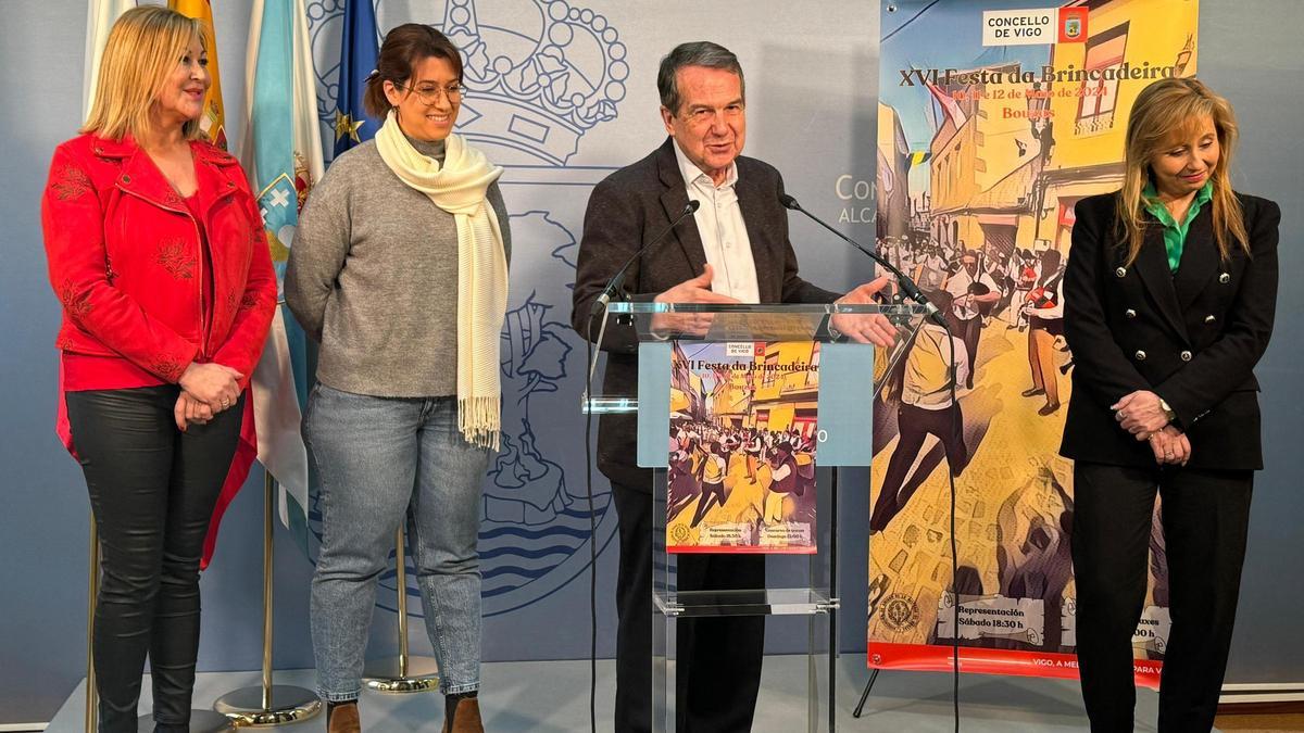 Un momento durante la presentación de la Brincadeira de Bozuas 2024.