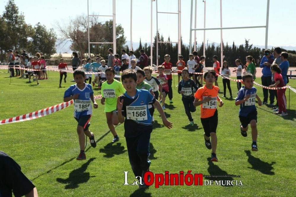 Final Cross Escolar de Lorca: Benjamin masculino