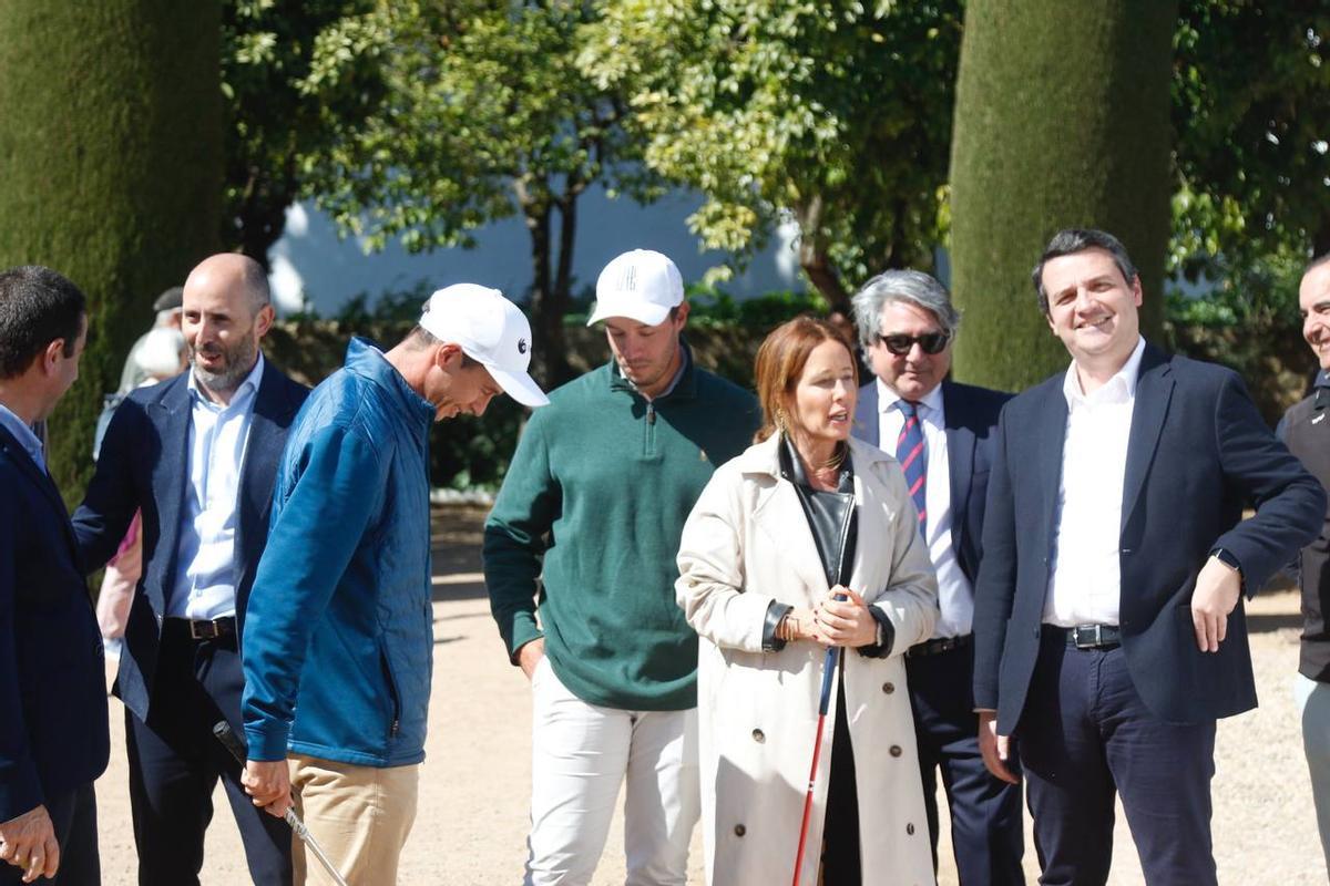 Presentación del Torneo de Córdoba PGA de golf en el Alcázar.