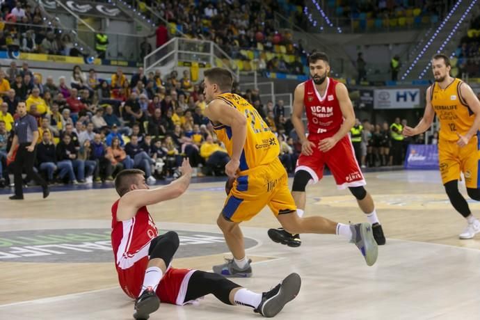 20.01.19. Las Palmas de Gran Canaria. Baloncesto ACB Liga Endesa temporada 2018-19. Herbalife Gran canaria - UCAM Murcia. Gran Canaria Arena. Foto Quique Curbelo