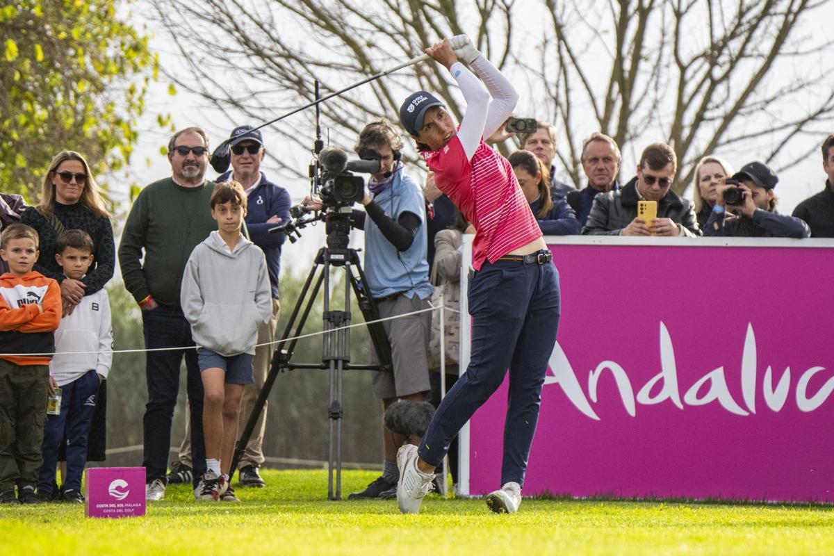 Carlota Ciganda es una de las grandes favoritas en el Open de España que se disputará en Málaga