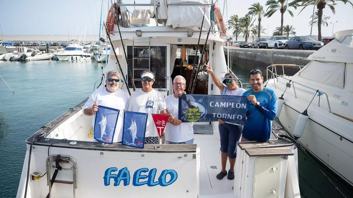 El 'Faelo' se impone en el Open Internacional Pesca de Altura de Gran Canaria
