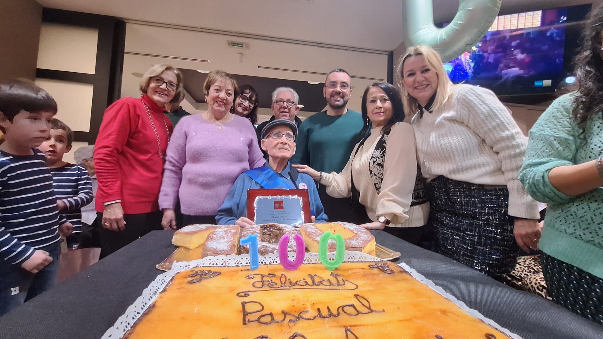 Pascual Bellmunt, de Vila-real, compleix 100 anys