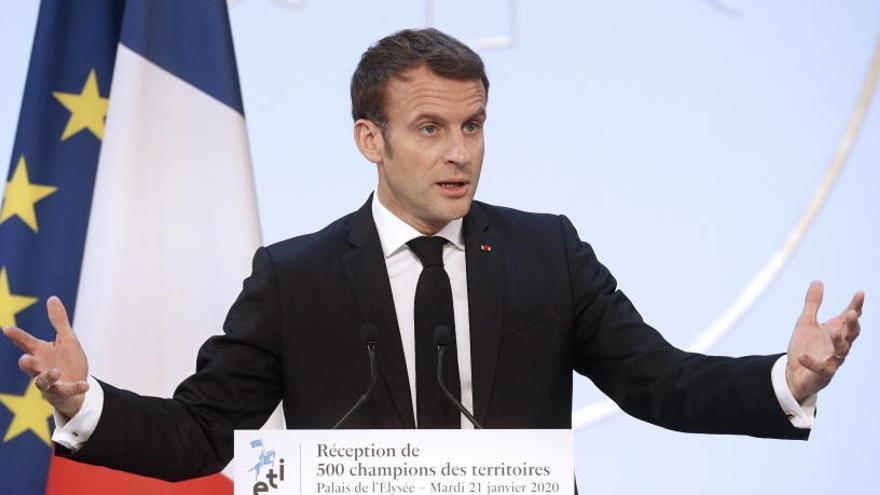 El presidente de Francia, Emmanuel Macron.