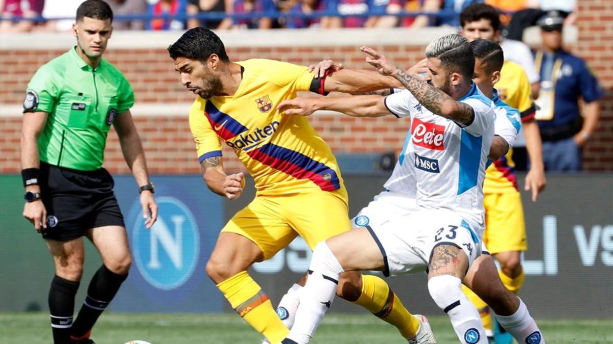 Luis Suárez, pichichi del FC Barcelona en la pretemporada