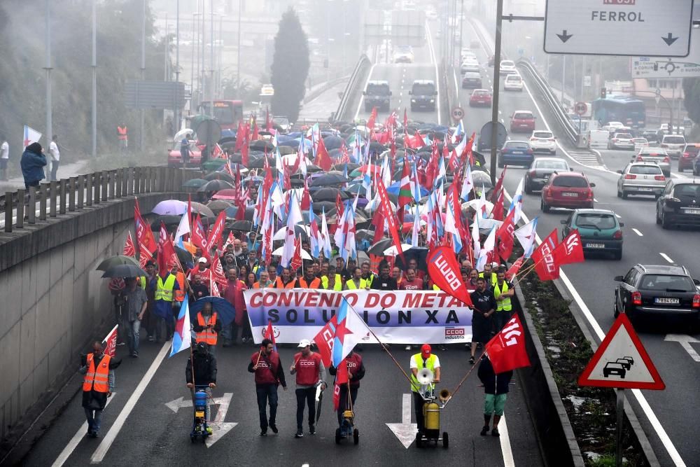 Los trabajadores afrontan la séptima jornada de huelga por el bloqueo de la negociación de un nuevo convenio colectivo.