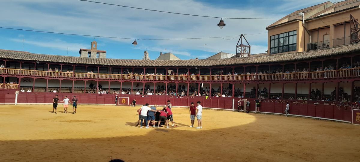 GALERÍA | La Fuente de Vino en la plaza de toros de Toro, en imágenes