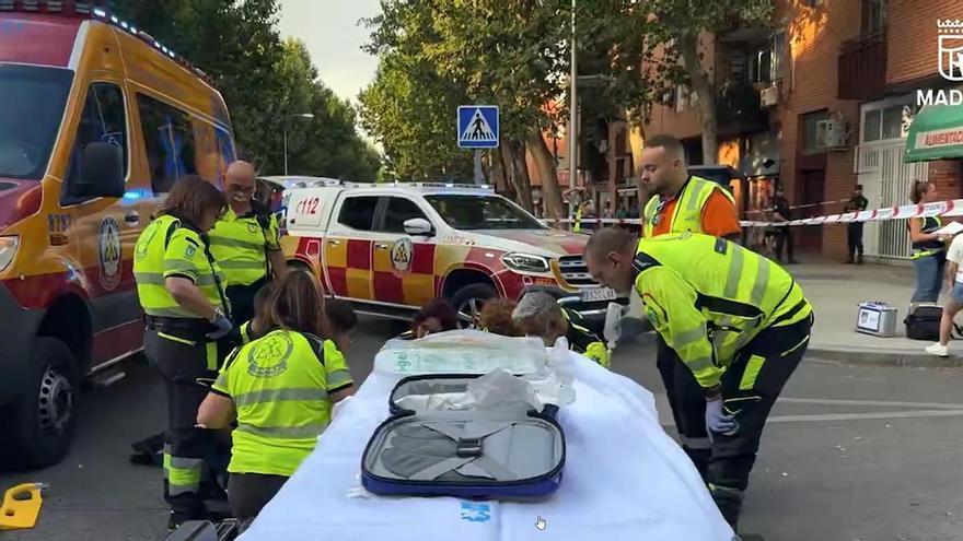 Un hombre sufre una agresión con arma blanca en Usera