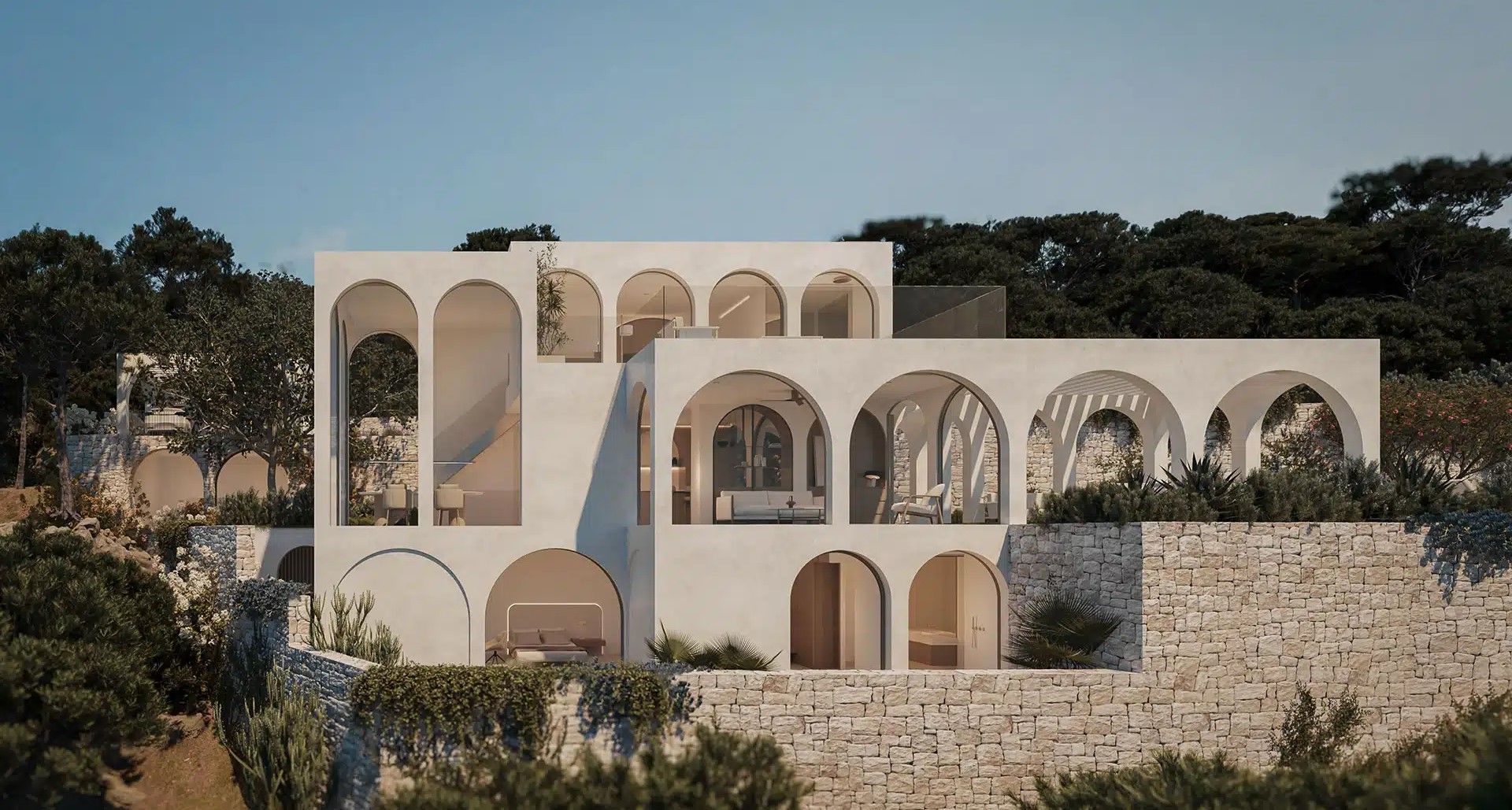 Así es la "Casa Riurau" diseñada por Ramón Esteve e inspirada en la arquitectura vernácula de la Marina Alta