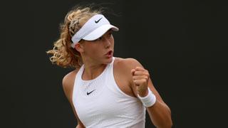 Andreeva, de 16 años, irrumpe en octavos de Wimbledon