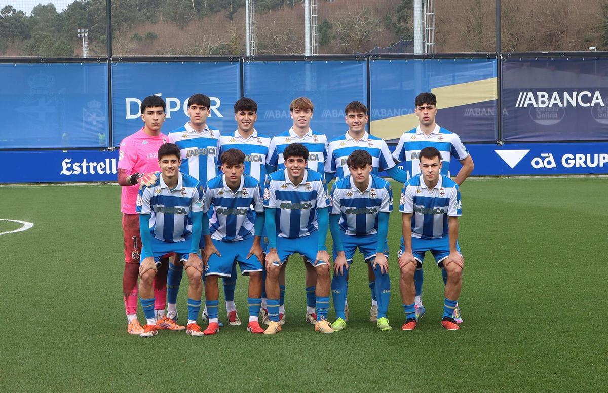 El Dépor juvenil se impone al Rayo (4-1) y avanza a cuartos en la Copa del Rey