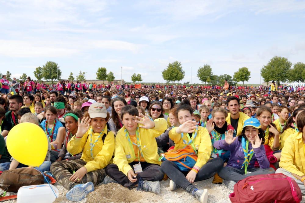 Més de 13.000 nens i joves escoltes participen en la Jamborinada