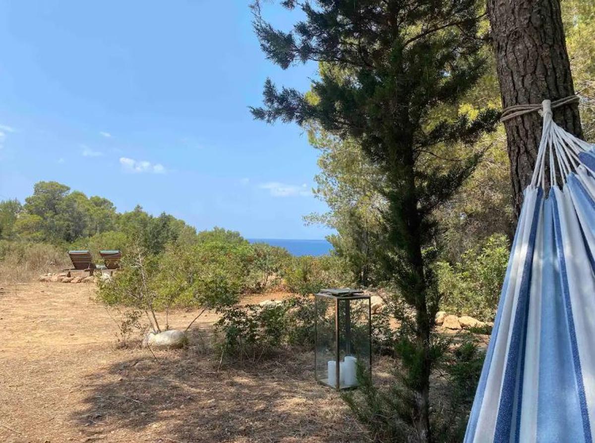 Se alquila yurta, cabaña o tienda de campaña en plena naturaleza en Ibiza