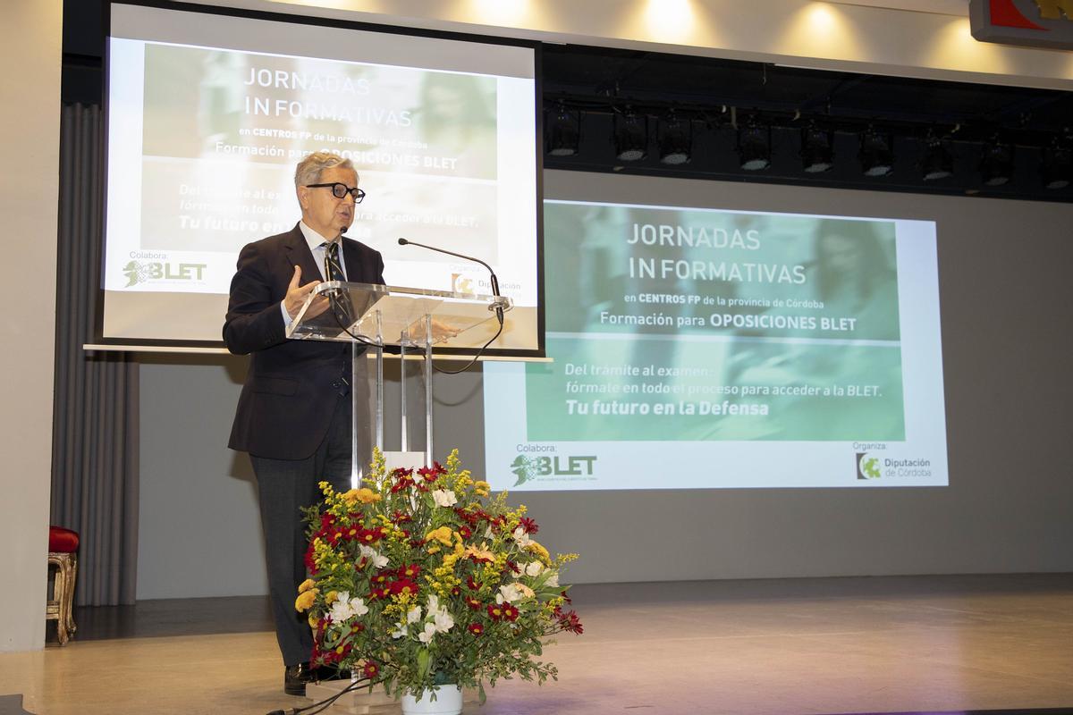 Salvador Fuentes, durante su intervención en las jornadas.