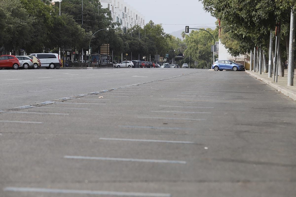 Córdoba vacía en el puente de agosto