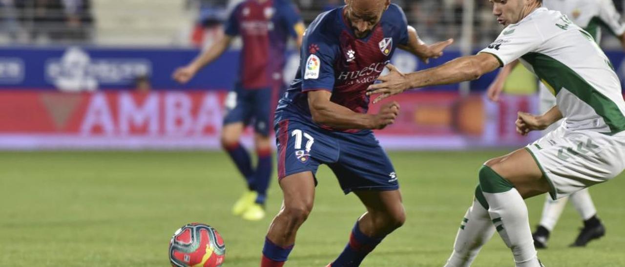 Último partido del Elche en Huesca, en la temporada 2019-20