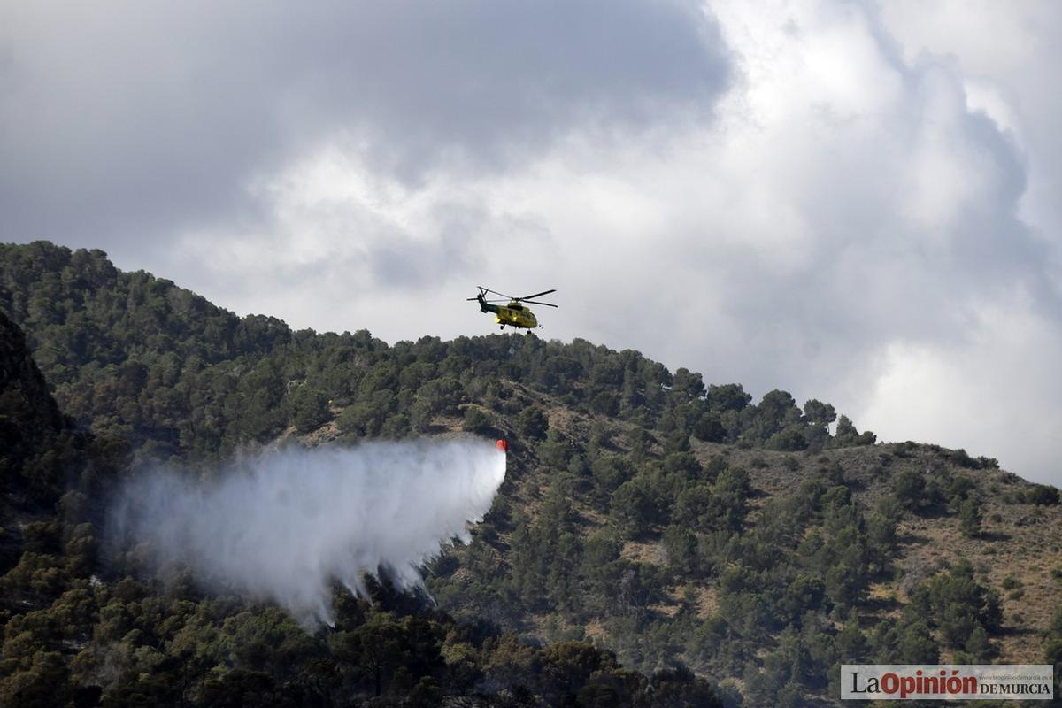 El día después del incendio de El Valle-Carrascoy, en imágenes