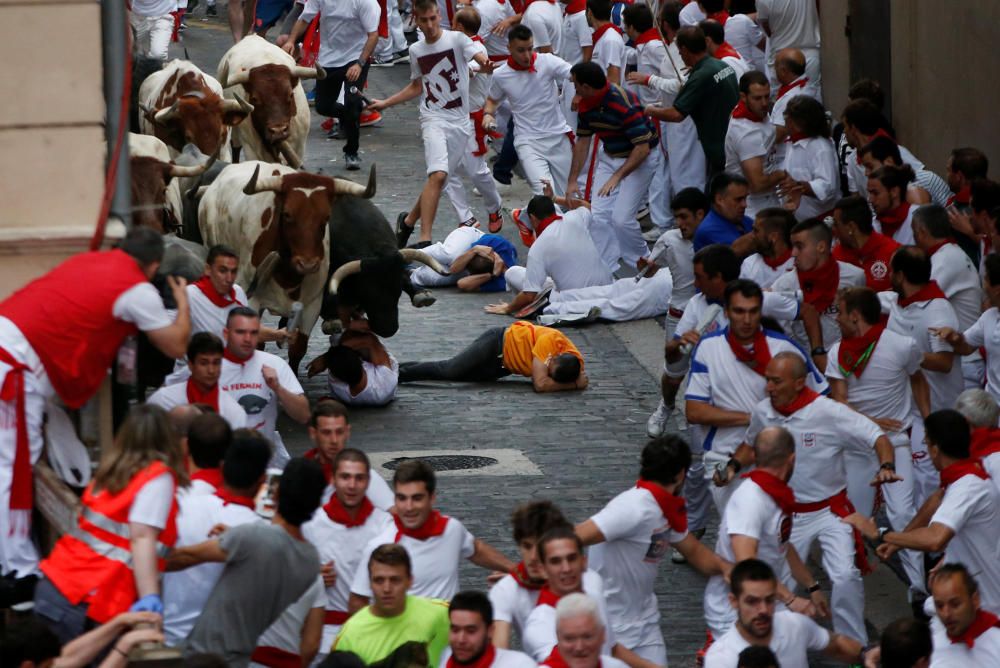 Segundo encierro de Sanfermines 2017