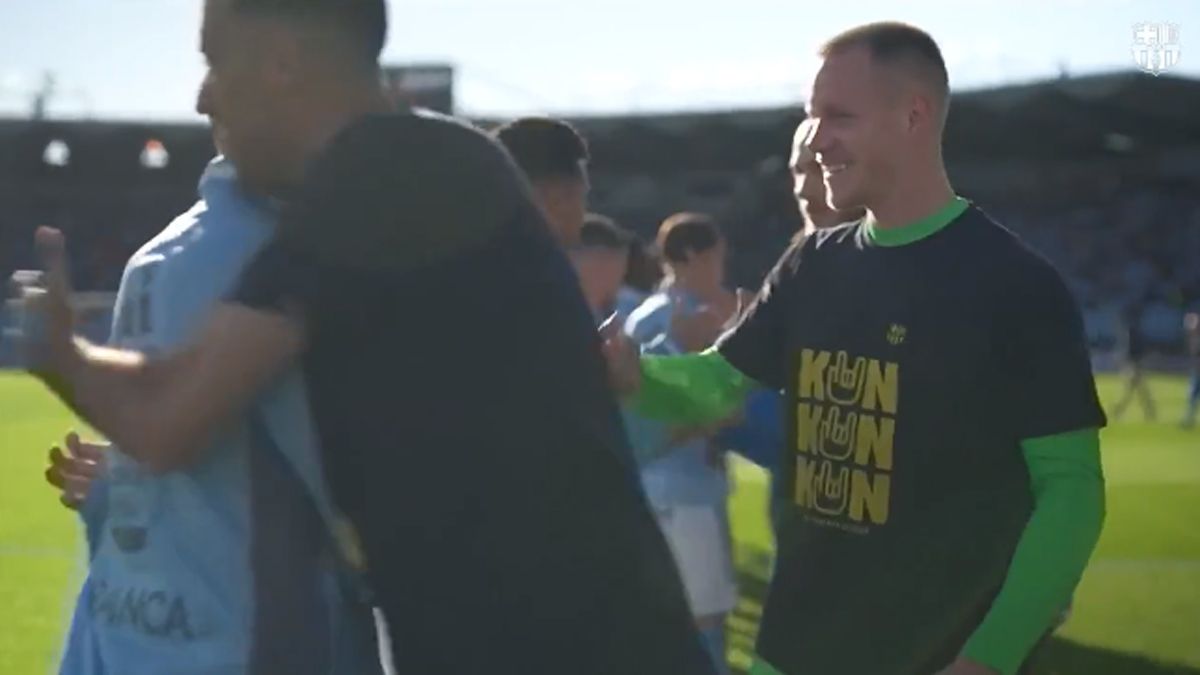 La camiseta del Barça en Vigo