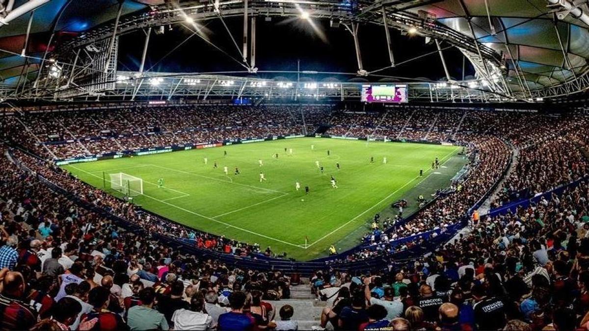El Levante ha colgado el cartel de completo para el partido contra el Mallorca