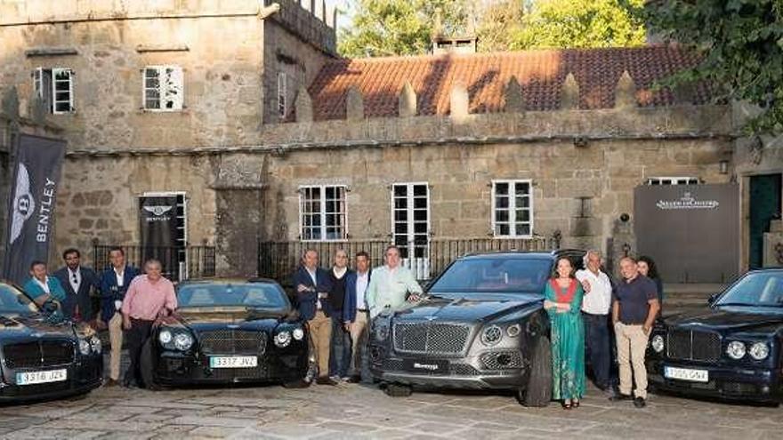 Jornada de alta relojería y coches de lujo en A Coruña