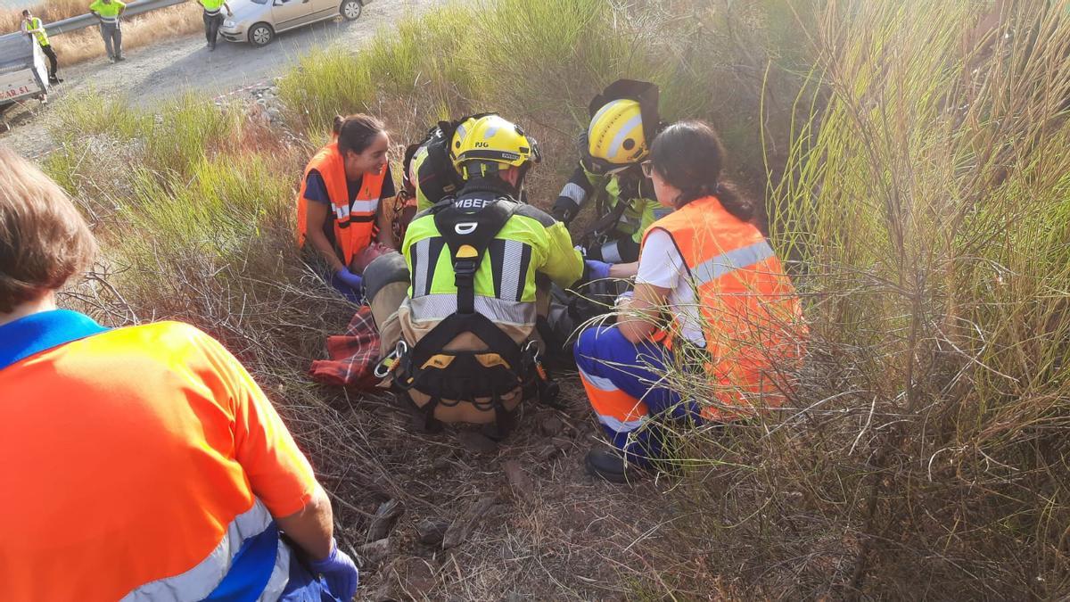 Asistencia al herido.