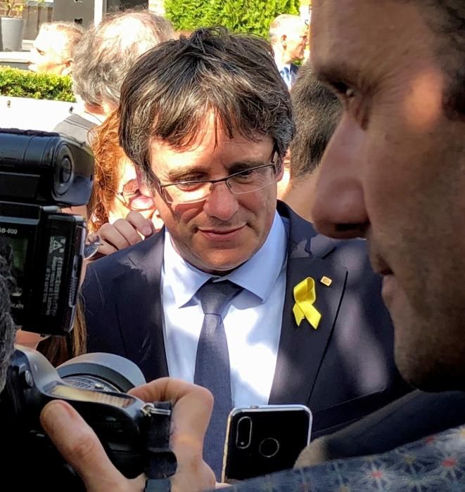 Puigdemont torna a Waterloo