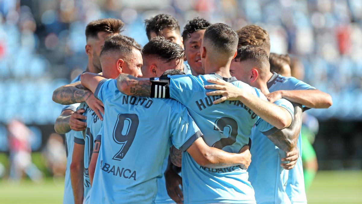 El Celta-Atlético, en imágenes