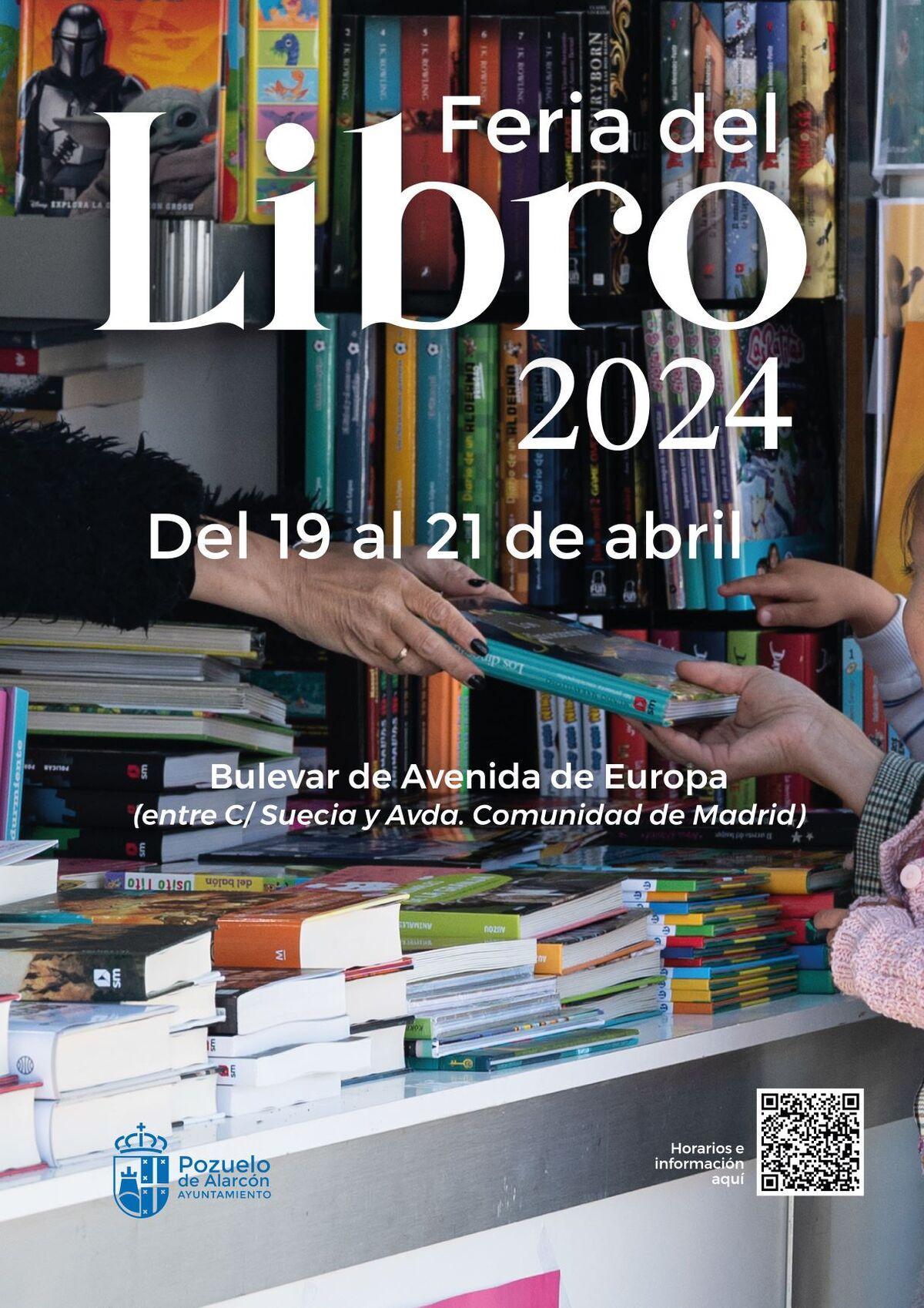 Cartel de la Feria del Libro de Pozuelo