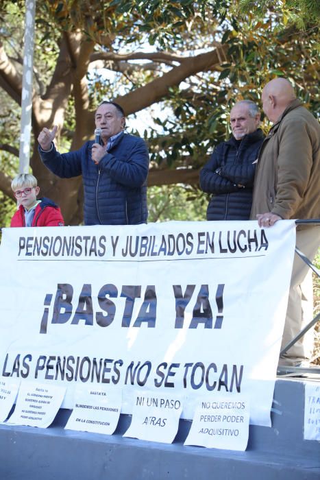 Los pensionistas se vuelven a concentrar en Ibiza