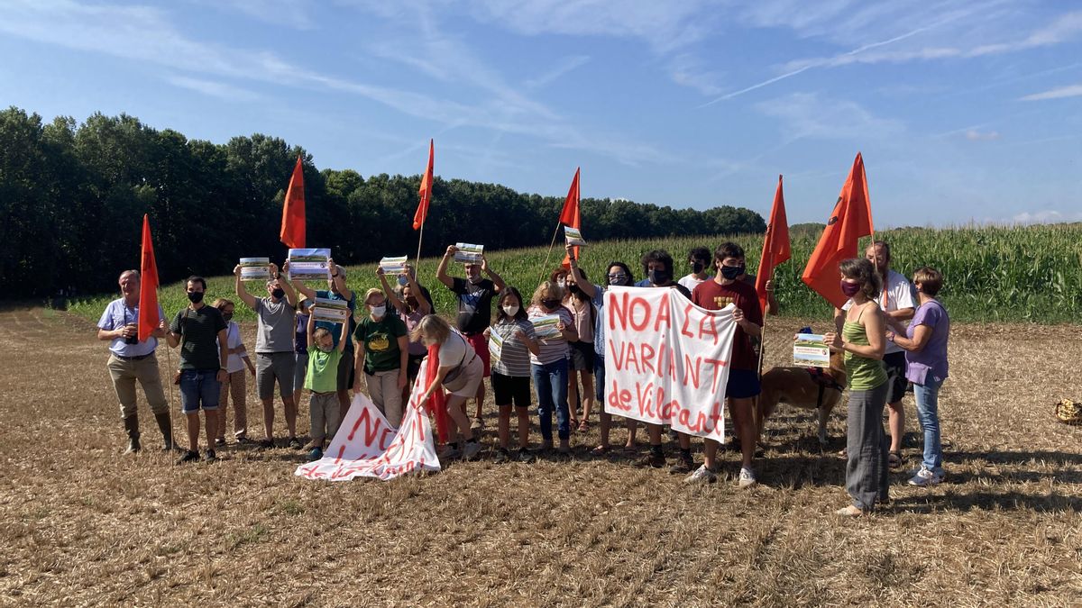 Les protestes contra la variant de Vilafant es van iniciar fa uns mesos