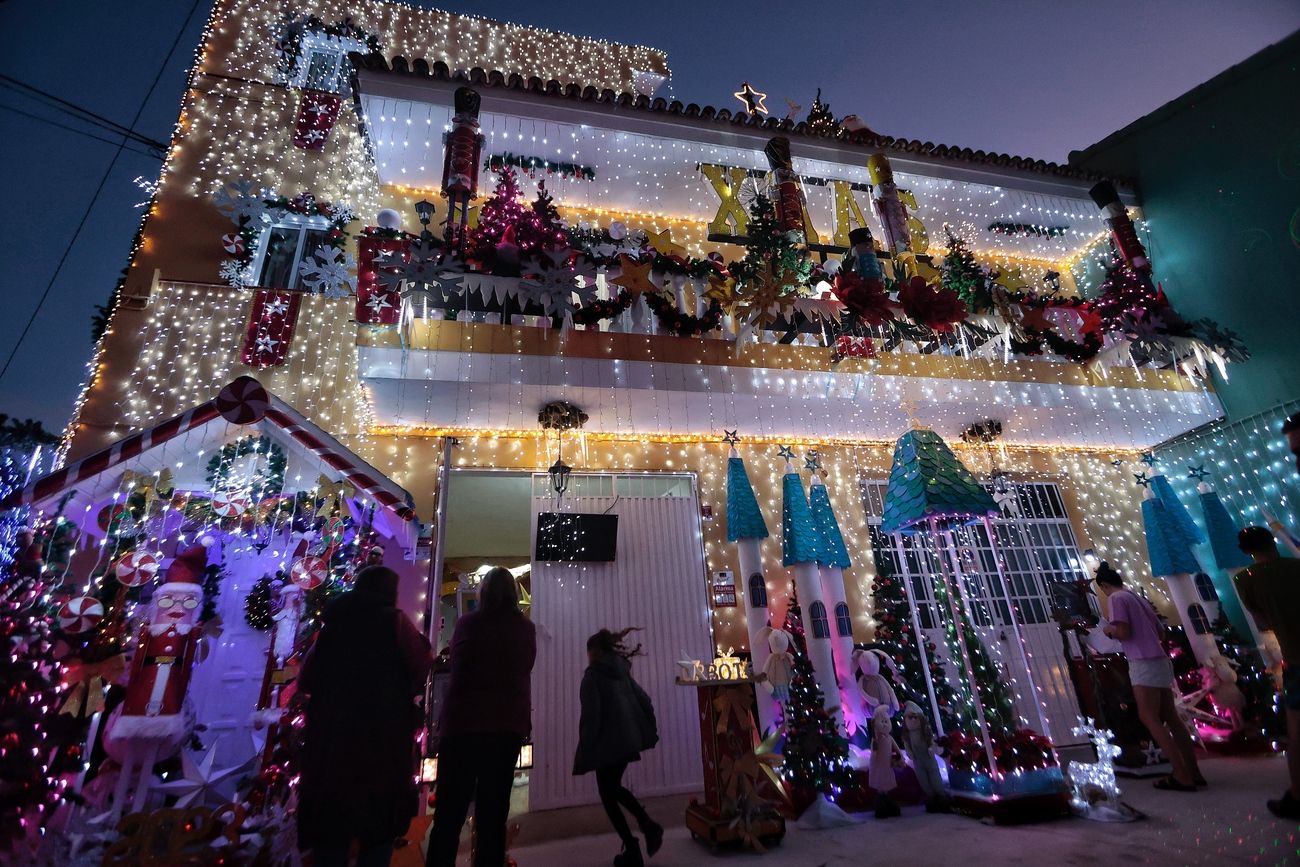 La casa más navideña de Tenerife