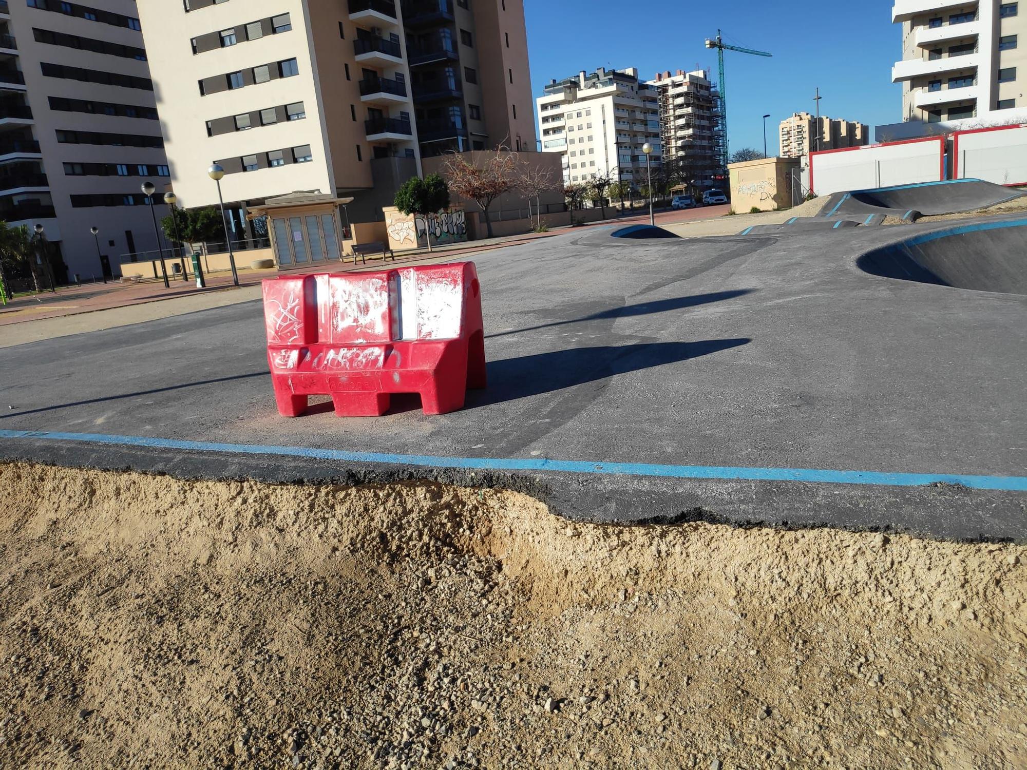 La decadencia de la pista de "pump track" de El Campello