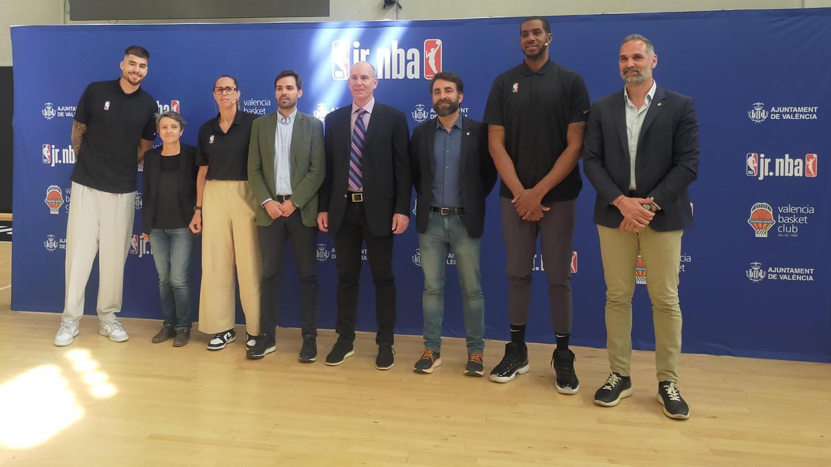 Presentación de las finales Jr. NBA