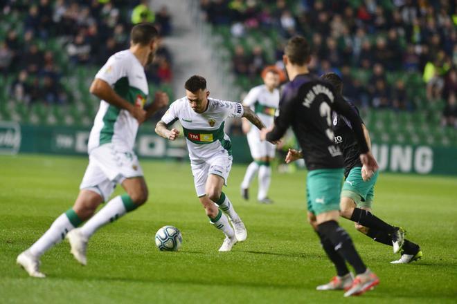 Las mejores fotografías del partido entre el Elche y el Racing de Santander