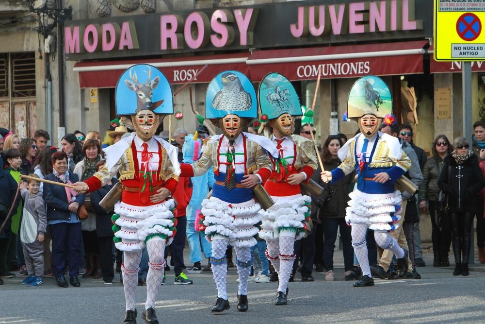 Carnaval 2019 en Galicia| Salen los cigarrones por las calles de Verín. // I. Osorio