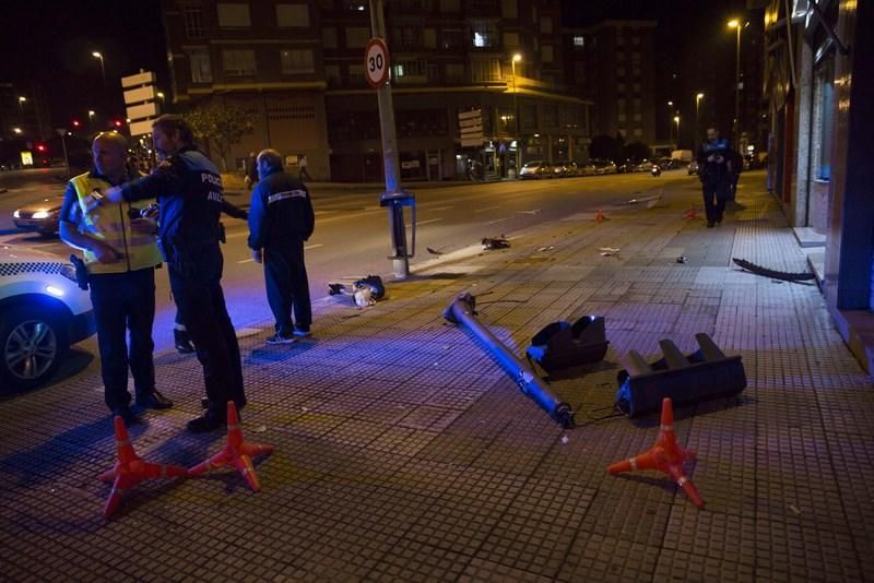 Atropello de una mujer en Avilés