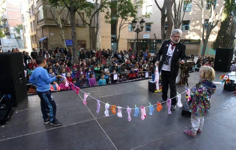 Escuelas de jotas en la Plaza de la Rebolería