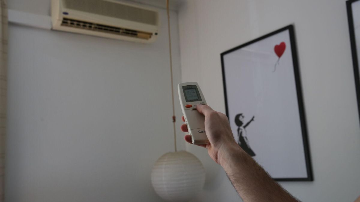 Aire acondicionado en un hogar