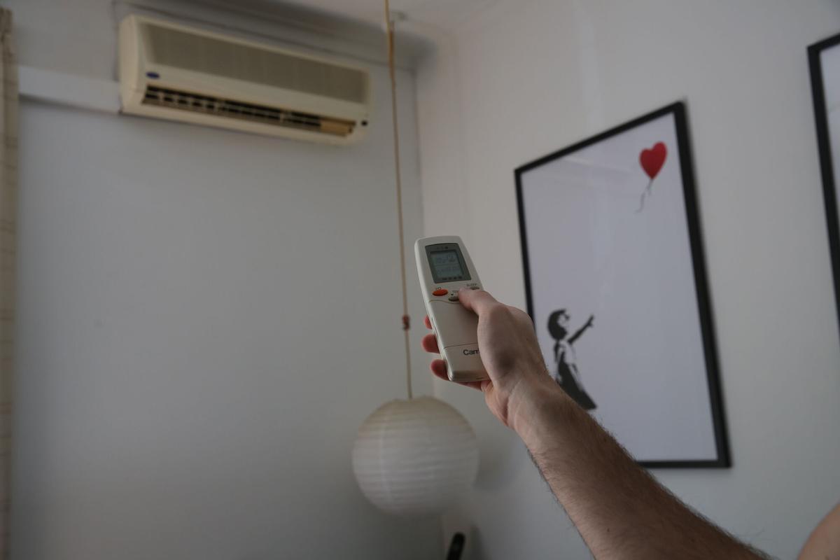 Aire acondicionado en un hogar